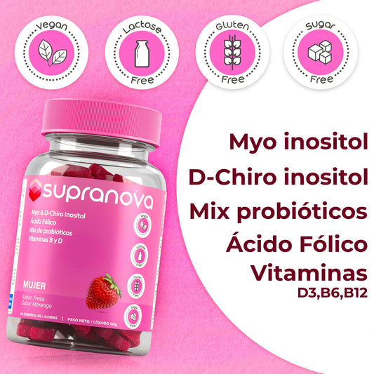 SALUD FEMENINA (60 gominolas - SIN AZÚCAR)